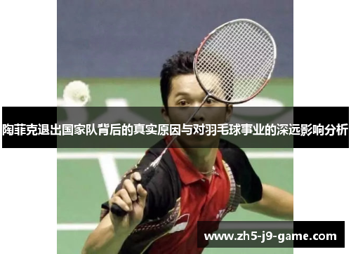 陶菲克退出国家队背后的真实原因与对羽毛球事业的深远影响分析 陶菲克退出国家队背后的真实原因与对羽毛球事业的深远影响分析